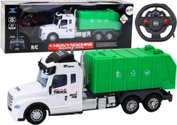 Zelené RC auto na diaľkové ovládanie s efektmi