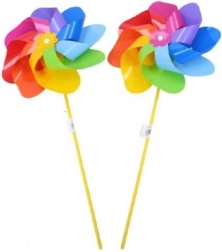 Veterník dúha – farebná záhradná dekorácia