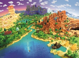 Puzzle Minecraft 500 dielikov od Ravensburger