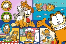 Puzzle 100 dielikov – lenivý GARFIELD (Trefl)