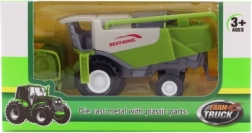 Kovový kombajn v krabičke