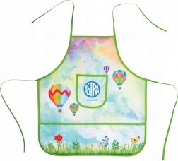 Detská zástera na výtvarnú výchovu a varenie s motívom balónov ASTRA