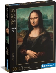 Puzzle 1000 dielikov CLEMENTONI Leonardo – Mona Lisa (Museum Collection)