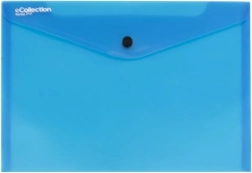 Obálka s cvokom A4 eCollection, modrá, 5 ks