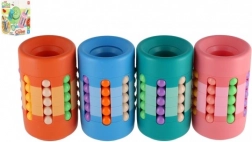 Farebný hlavolam veža a stojan na ceruzky