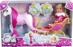 Láska Evi bábika Princezná jazda