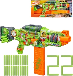 Hasbro Nerf Zombie Corrupter blaster s 22 šípkami