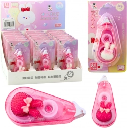 Korektor v páske ružový s ozdobou