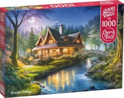 Puzzle CHERRY PAZZI Lesníckova chata – 1000 dielikov