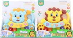 Pianínko v tvare levíčika