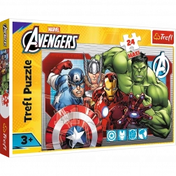 Puzzle 24 Maxi – MARVEL The Avengers – Pomstitelia