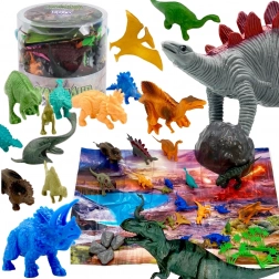 Figúrky Dinosaurov Set 34 ks WOOPIE