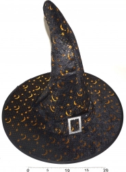 Klobúk čarodeja 38 cm