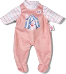 BABY BORN zamatový overal pre bábiky s výškou 36 cm