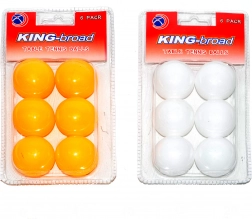 Loptičky na stolný tenis – sada 6 ks