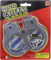 Plastové putá pre deti s kľúčikmi