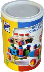 Stavebnica 140 dielov vo vedierku