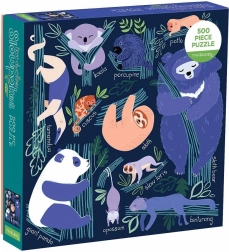 Puzzle Zdriemnutie v Stromoch - 500 dielikov