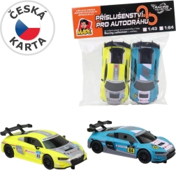 Náhradné autíčka k autodráhe Audi – sada 2 ks