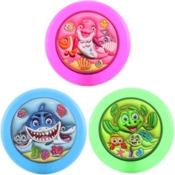 Lietajúci tanier s motívom morských zvierat 23 cm