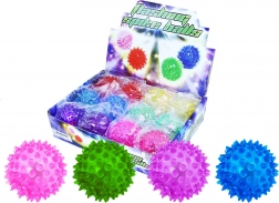 Skákacia loptička s LED svetlom