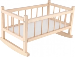 Drevená kolíska pre bábiky