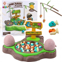 Hra pre deti Chytanie dinosaurov na magnetky so zvukmi