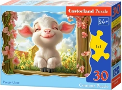 castorland puzzle krásna koza 30 dielikov