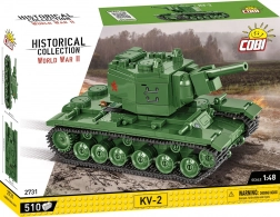 Historická zbierka WW2 ťažký tank KV-2