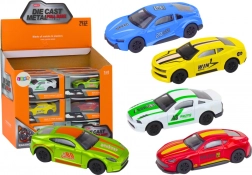 kovové autíčko 1:43 s pohonom a gumovými kolesami