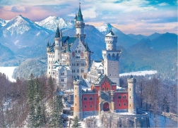 Puzzle EUROGRAPHICS Zámok Neuschwanstein 1000 dielikov