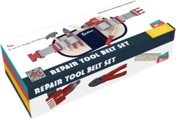 Drevená sada náradia s opaskom pre deti od 3 rokov