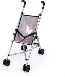 Bayer kočík pre bábiky Buggy sivý