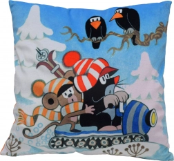 Vankúšik Krtek a Myška na Skútri