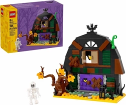 LEGO Halloweenská stodola – halloweenská stavebnica so strašidelnými detailmi