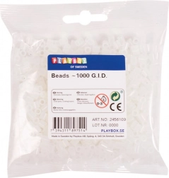 Svetielkujúce zažehľovacie koráliky 1000 ks