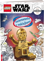 Lego Star Wars: omaľovánky so samolepkami