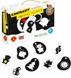 Alexander Kontrasty – čiernobiele stimulačné kartičky pre bábätká