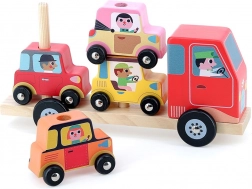 Vilac Nasadzovacia hra - Autíčka City od Ingela P. Arrhenius