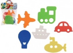 Penené vodolepky – dopravné prostriedky, 6 ks