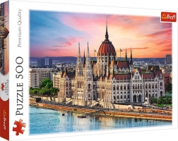 Puzzle 500 dielikov Budapešť Maďarsko