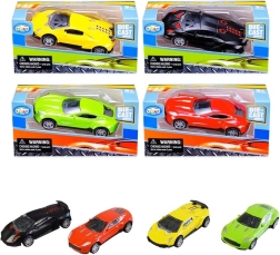 Auto superšport so spätným chodom