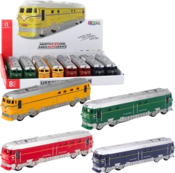 Hračkársky vlak na batérie so svetlami a realistickými zvukmi