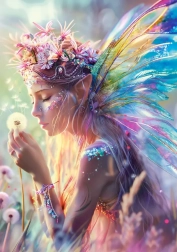 Puzzle 500 dielikov víla Make a Wish – CASTORLAND