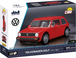 Stavebnica COBI Volkswagen Golf 1974–1983 1:35, 68 dielikov