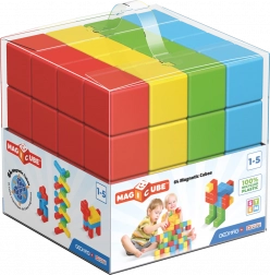 Geomag Magicube farebné magnetické kocky 64 dielov