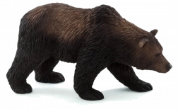 Realistická figúrka medveďa Grizzly