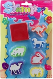 Sada pečiatok zvieratká s poduškou