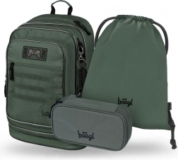 Baagl Sada 3 Cubic Grove: batoh, peračník, sáčok