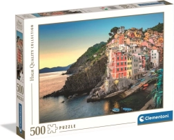 Clementoni puzzle 500 dielikov – Riomaggiore Coast (High Quality)